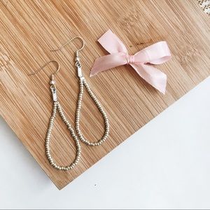 Gold Beaded Earrings